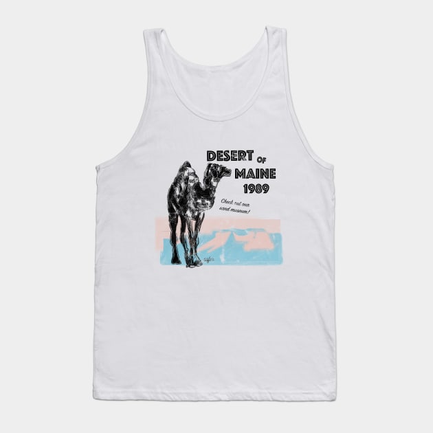 VINTAGE DESERT OF MAINE Tank Top by Scary Stories from Camp Roanoke